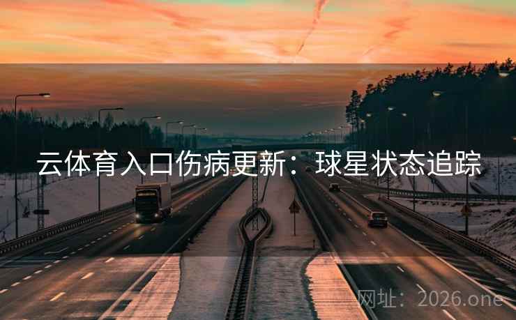 云体育入口伤病更新：球星状态追踪