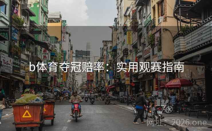 b体育夺冠赔率：实用观赛指南