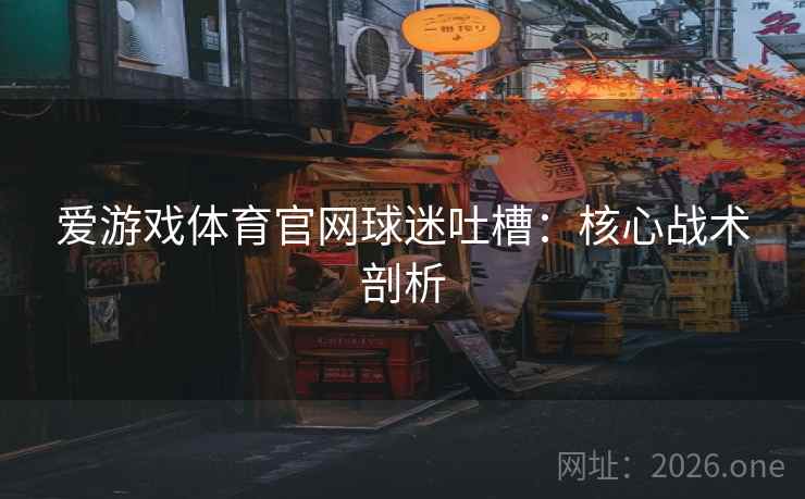 爱游戏体育官网球迷吐槽：核心战术剖析  第2张