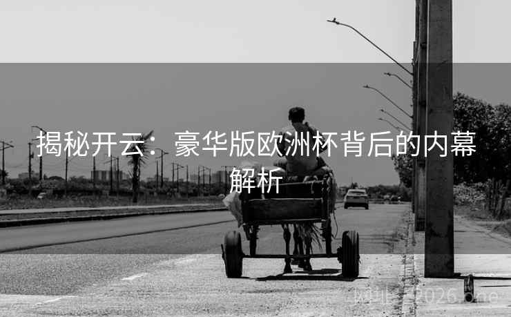 揭秘开云：豪华版欧洲杯背后的内幕解析