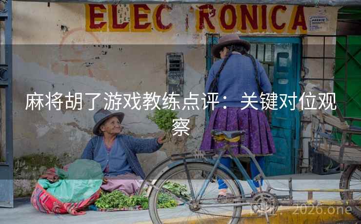 麻将胡了游戏教练点评：关键对位观察  第2张