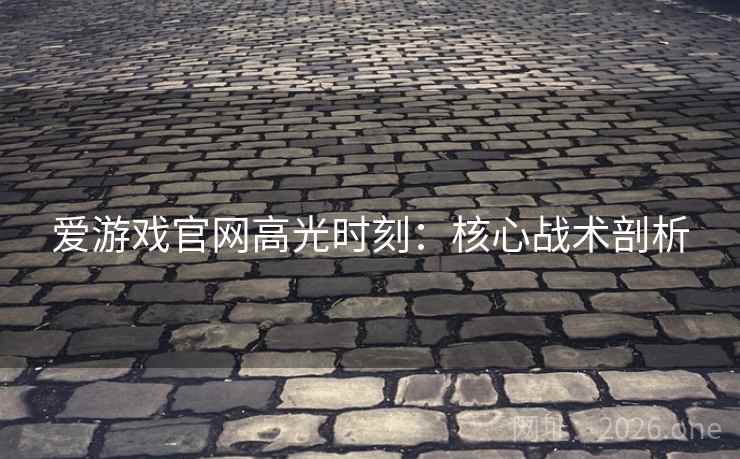 爱游戏官网高光时刻：核心战术剖析