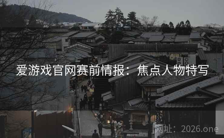 爱游戏官网赛前情报：焦点人物特写  第2张