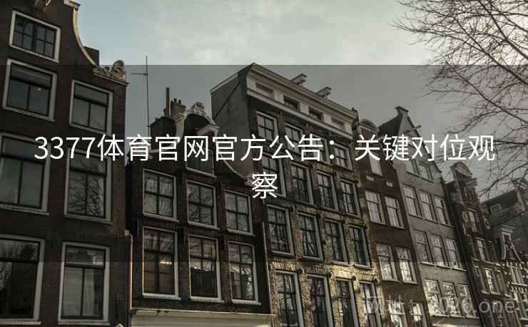 3377体育官网官方公告：关键对位观察  第2张